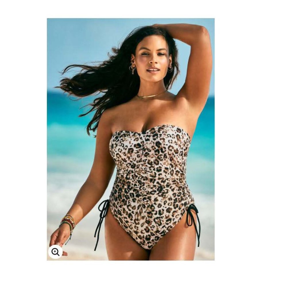 Adjustable Bandeau One Piece  - Size 20 - Swimsuits For All